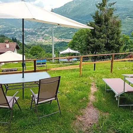 Kamp alanı Glamping C Selva Tenda Castagno *